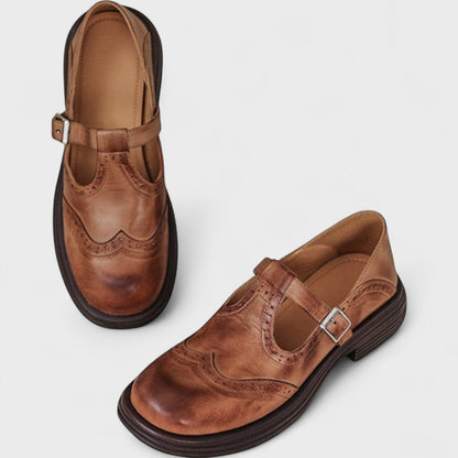 Slip-on block heels with cushioned support for women | Eloise -7