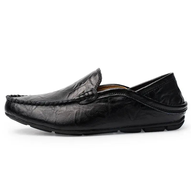 Tuscan artisan leather moccasin loafers for men | Matteo Bellucci -6