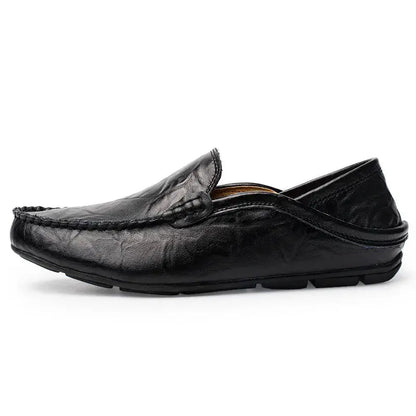Tuscan artisan leather moccasin loafers for men | Matteo Bellucci -6