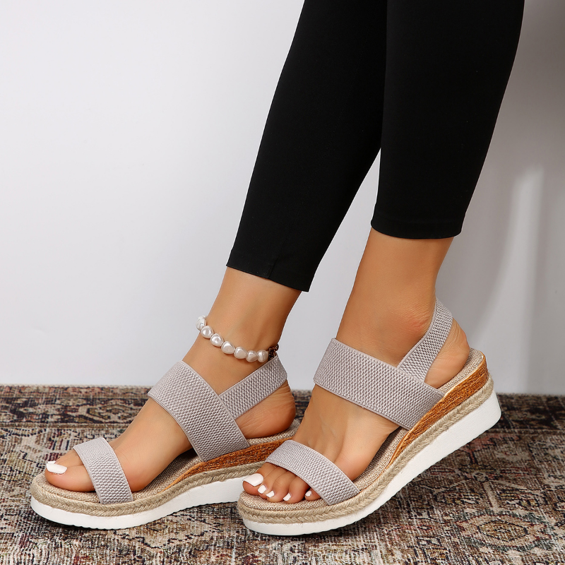 Comfortable orthopedic everyday strap sandals for women | Aria -9
