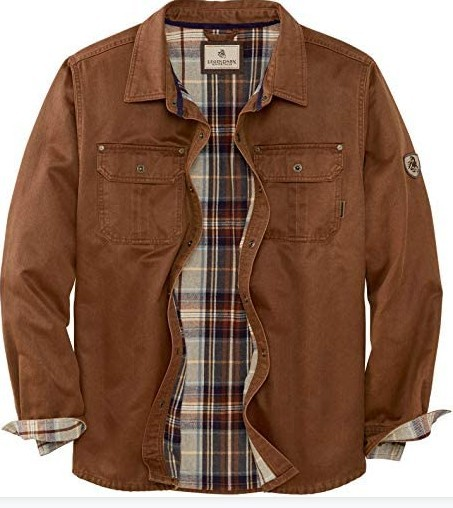Durable all-season waxed trucker jacket for men -1