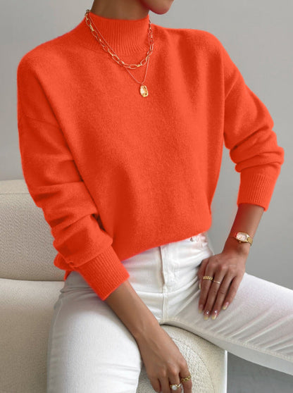 Soft cosy cashmere-blend jumper for women | Monaco -23