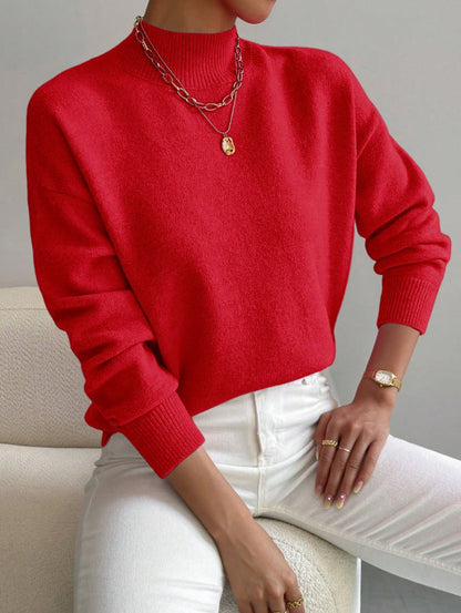 Soft cosy cashmere-blend jumper for women | Monaco -17