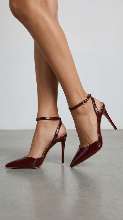 Classic pointed court heels for women | Ashley -20