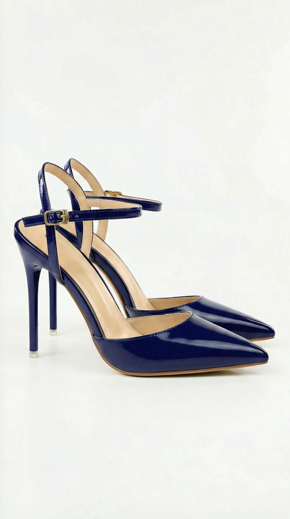 Classic pointed court heels for women | Ashley -16