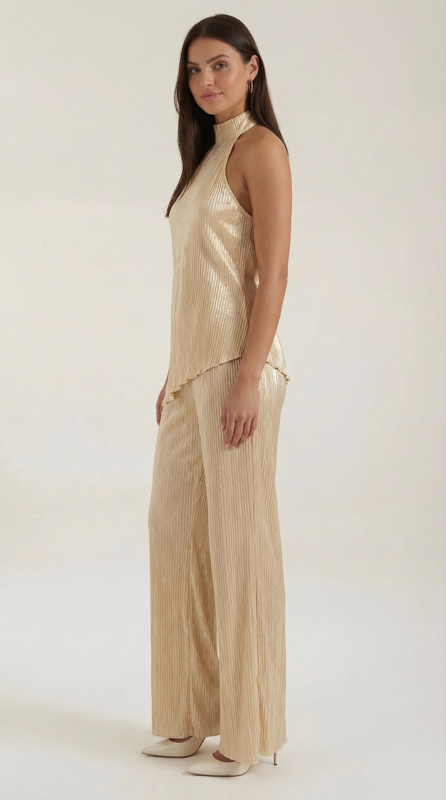 Elegant top and pants co-ord set for women | Gina -2