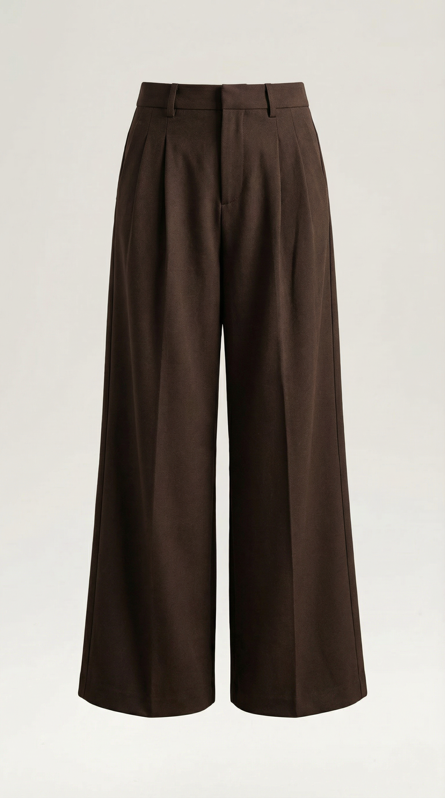 Wide-leg relaxed everyday trousers for women | Hazel -10