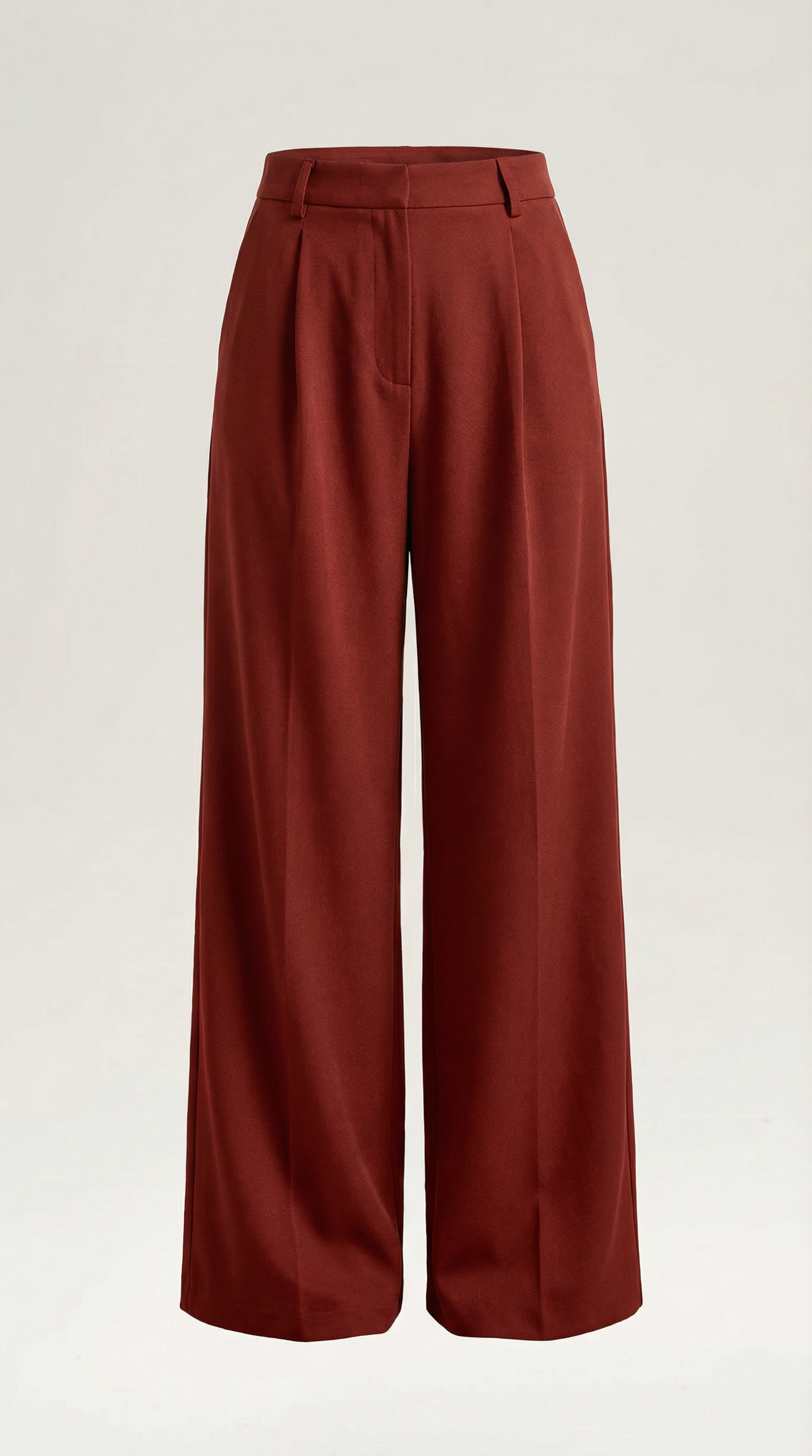 Wide-leg relaxed everyday trousers for women | Hazel -15