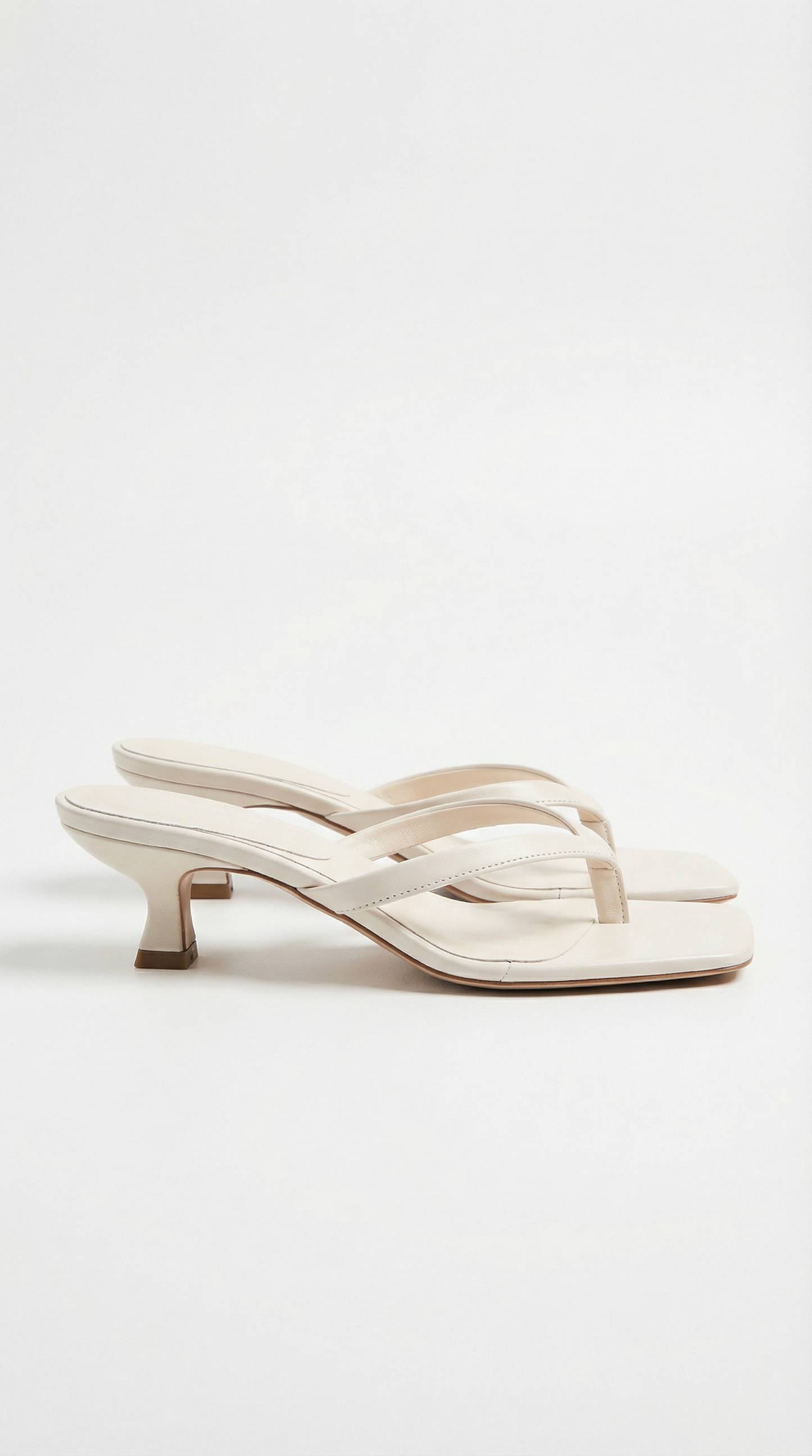 Elegant thong kitten heel sandals for women | Jessica -10