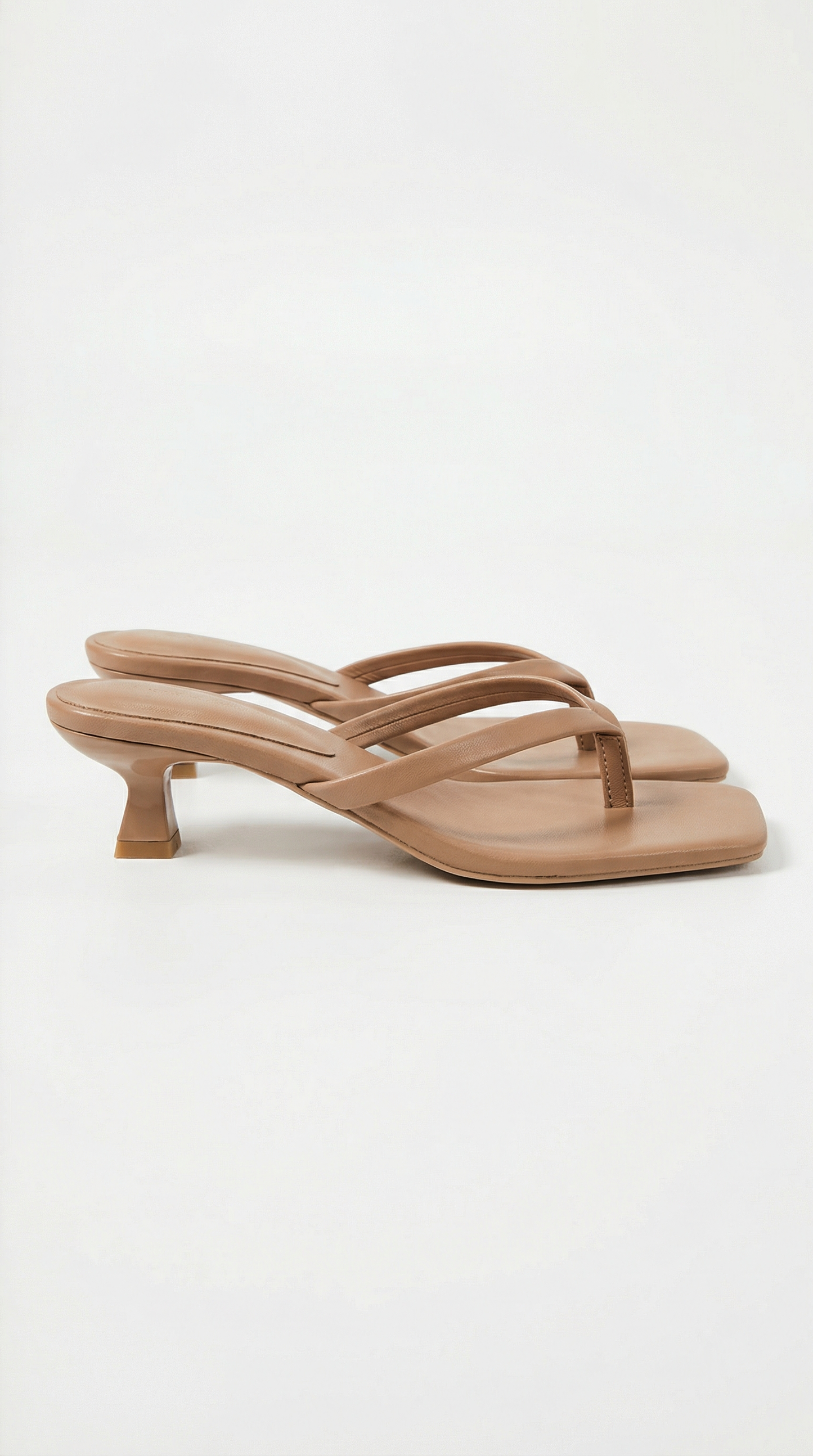 Elegant thong kitten heel sandals for women | Jessica -7