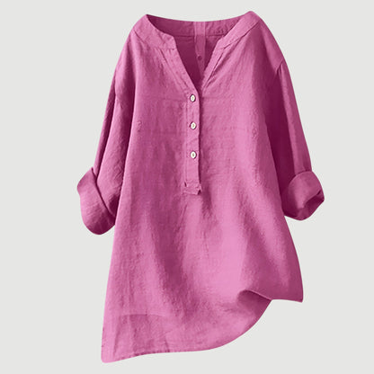 Relaxed everyday tunic top for women | Lea -12