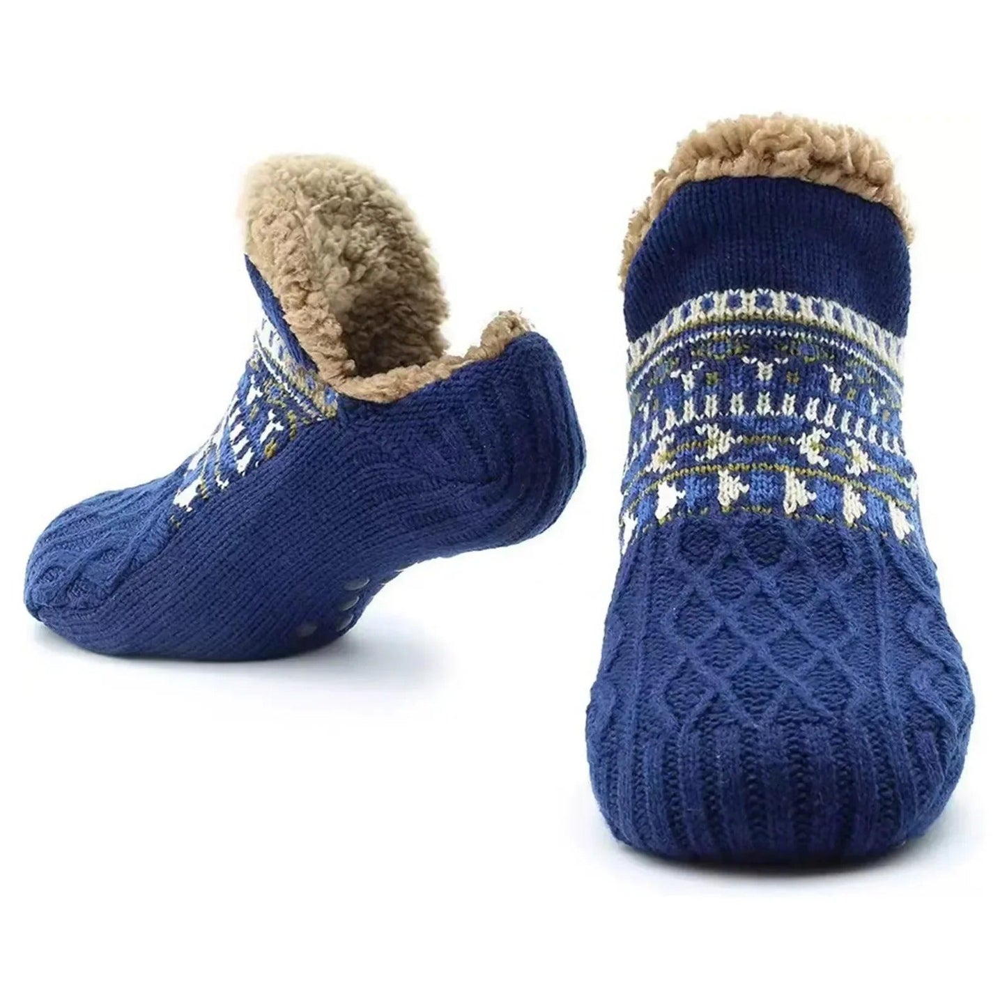 Refined Winter-warm non-slip house socks for women | Sofie