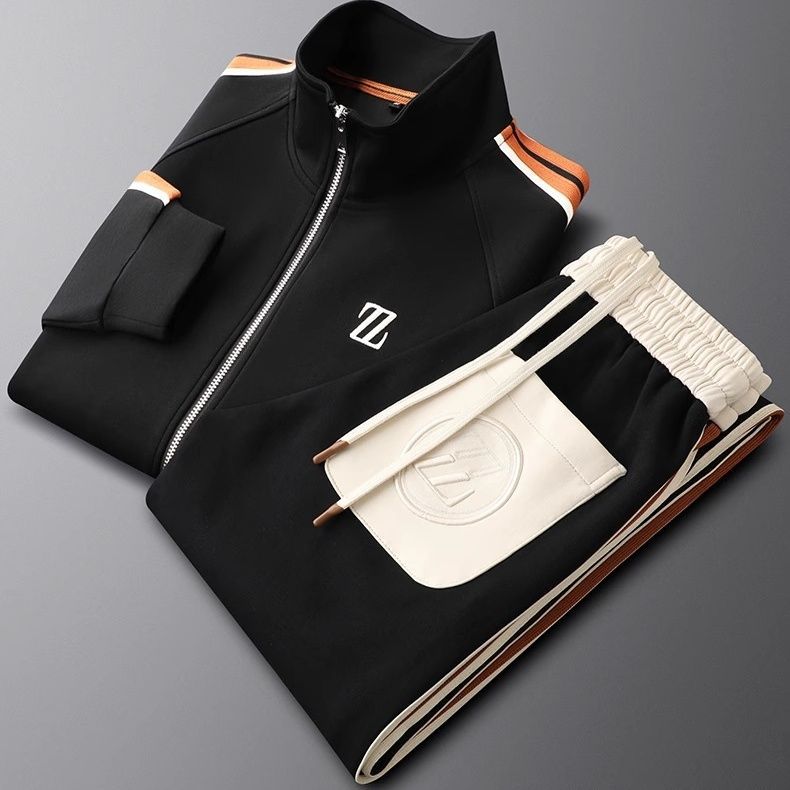 Classic relaxed everyday tracksuit for men -7