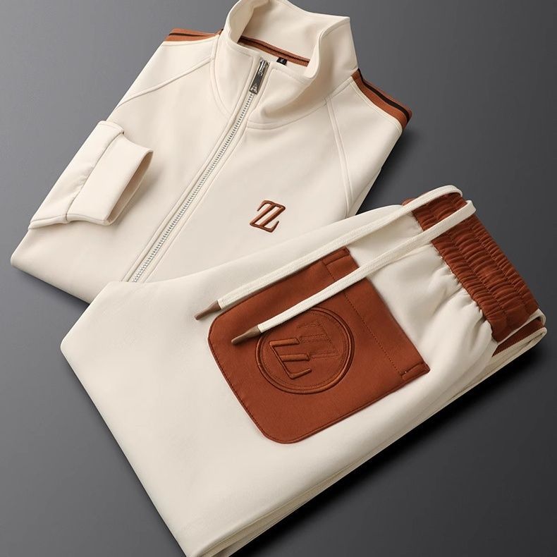 Classic relaxed everyday tracksuit for men -5